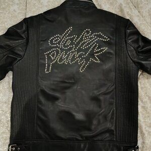 Men's Black Real Leather Jacket